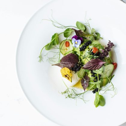 Gastro decoration workshop with microgreens and edible flowers